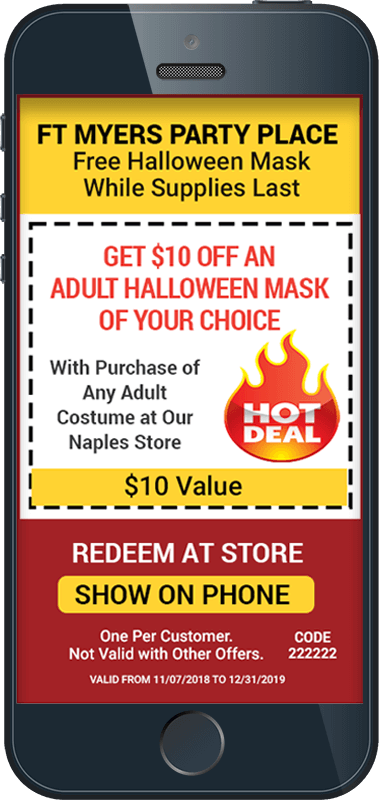 SMS Coupon for Halloween