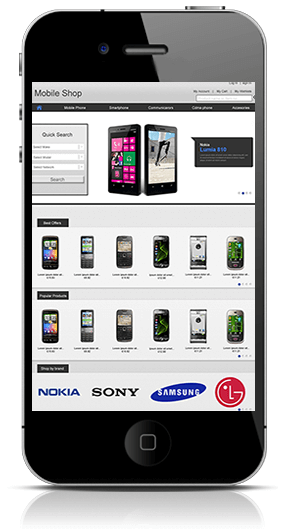 Cell Phone eCommerce App