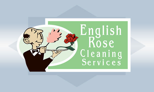 English Rose Cleaning Company Logo