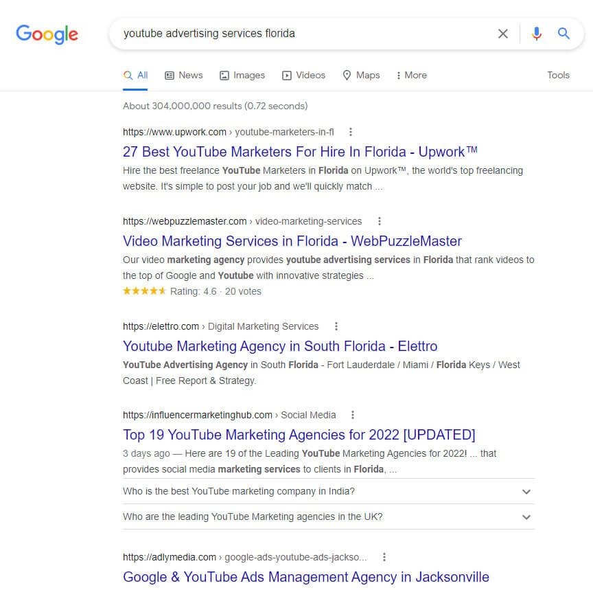 Google Ranking with Star Ratings and Reviews